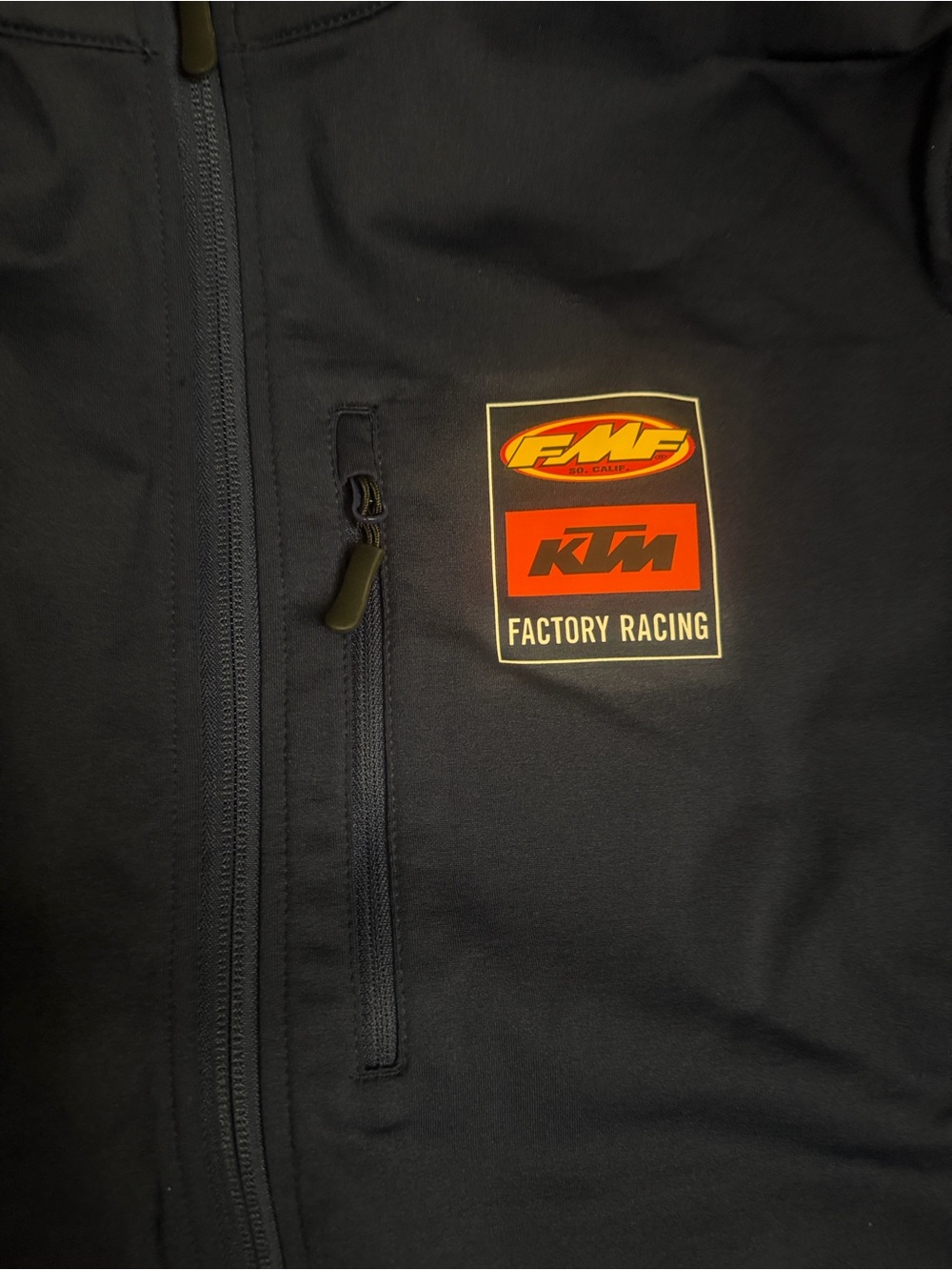 KTM FACTORY RACING FMF Full-Zip Softshell Jacket - NEW 3XL - Picture 4 of 9